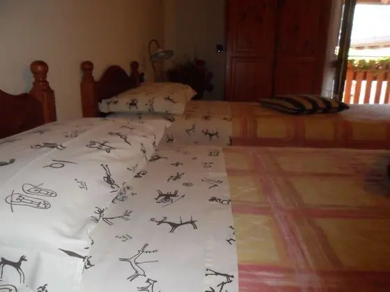 Panoramic Tek Büyük veya İki Ayrı Yataklı Oda, 2 Tek Kişilik Yatak, Dağ Manzaralı