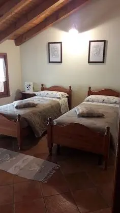 Panoramic Tek Büyük veya İki Ayrı Yataklı Oda, 2 Tek Kişilik Yatak, Dağ Manzaralı