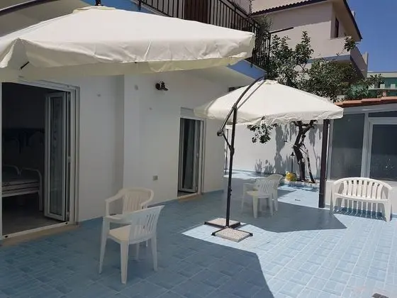 Tek Büyük veya İki Ayrı Yataklı Oda, Teras