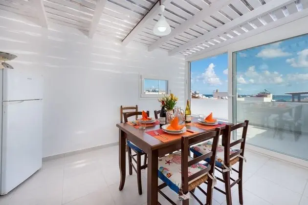 Apart Daire, 2 Yatak Odası, Teras, Deniz Manzaralı (Casa Marina)