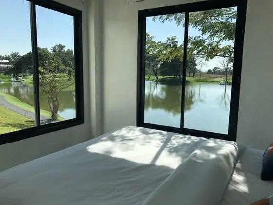 Family Room with Pool View