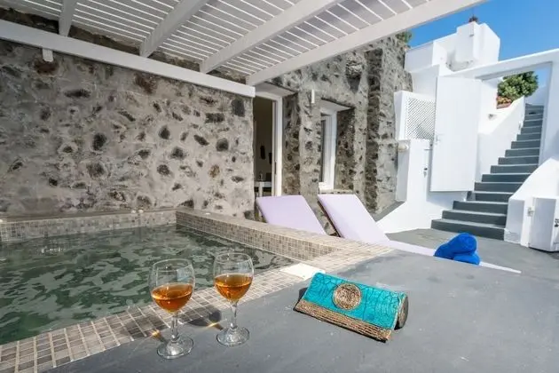 Deluxe Villa, 1 Yatak Odası, Sıcak Su Havuzu, Deniz Manzaralı