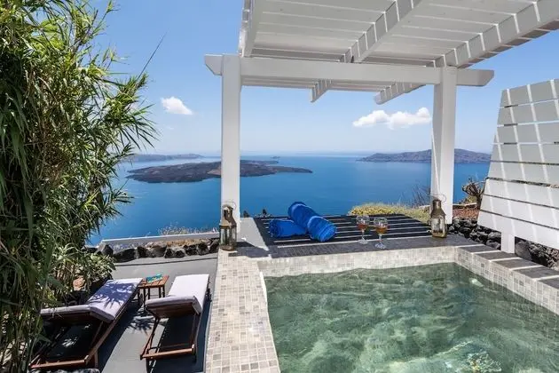 Junior Villa, Sıcak Su Havuzu, Deniz Manzaralı