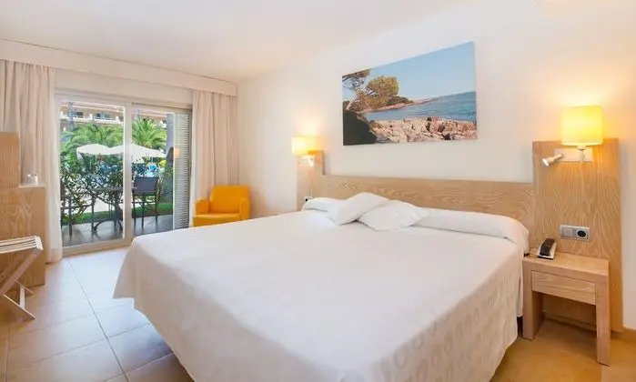 Tek Büyük Yataklı Oda, Balkon, Bahçe Manzaralı