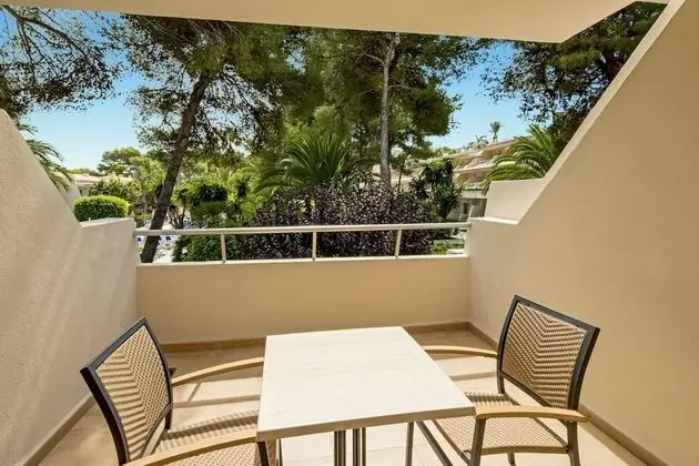 Tek Büyük Yataklı Oda, Balkon, Bahçe Manzaralı