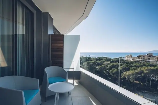Tek Büyük Yataklı Oda, Balkon, Kısmi Deniz Manzaralı