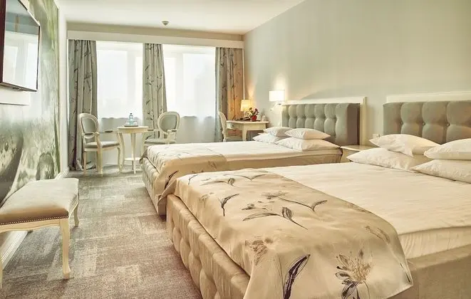 Deluxe Family PLUS Room , Palace of Parliament view