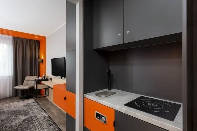 Superior Doppelzimmer mit zwei Einzelbetten und einer Kitchenette