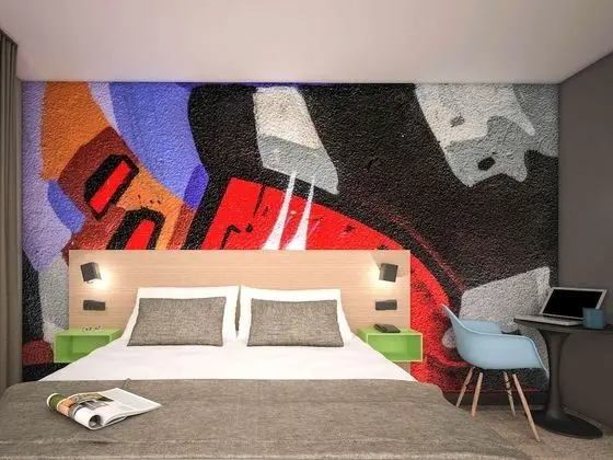 Superior Tek Büyük Yataklı Oda, 1 Çift Kişilik Yatak, Manzaralı, Kule (Eiffel Tower View)