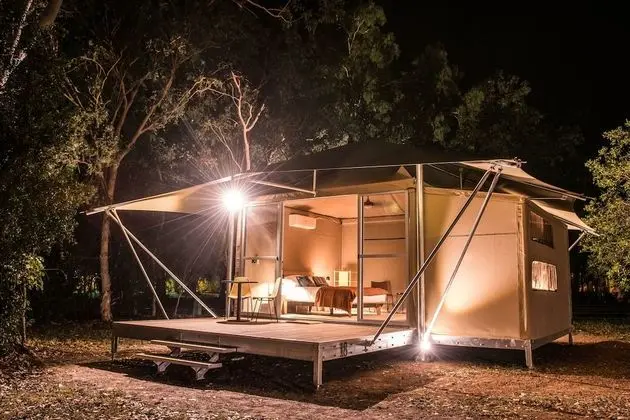 Çadır, 1 Büyük (Queen) Boy Yatak (Glamping)
