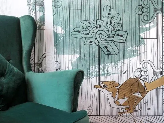 Tek Büyük Yataklı Oda, 1 Çift Kişilik Yatak ve Çekyat