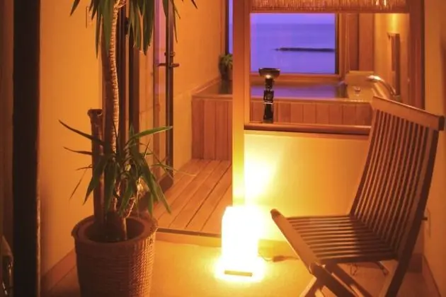 Oda, Okyanus Manzaralı (Private Onsen)