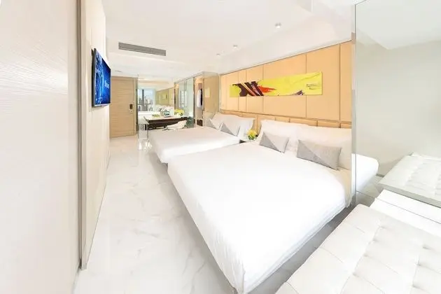 Deluxe Dört Kişilik Oda, 2 Çift Kişilik Yatak, Sigara İçilmez