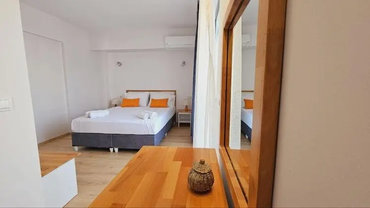 Apartment - 1 Çift Kişilik Yataklı, Deniz Manzaralı, Tam Donanmlı Mutfak - Full Kitchen