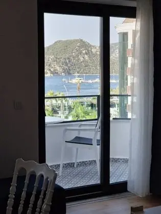 Apartment - 1 Çift Kişilik Yataklı, Deniz ve Dağ Manzaralı, Tam Donanmlı Mutfak - Full Kitchen