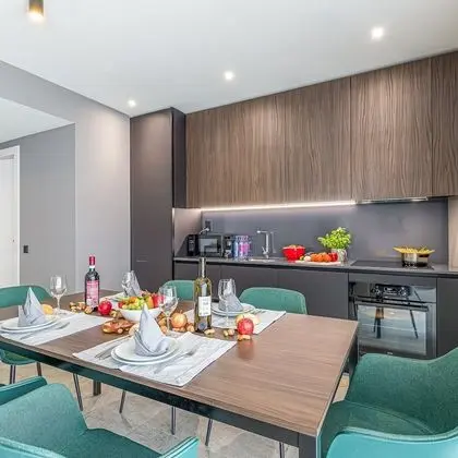 Family Apart Daire, 1 Çift Kişilik Yatak ve Çekyat, 2 Banyolu (ICON H 501 Suite Business)