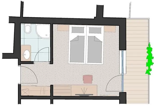 Classic Tek Büyük Yataklı Oda