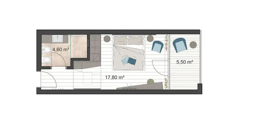 Comfort Tek Büyük Yataklı Oda