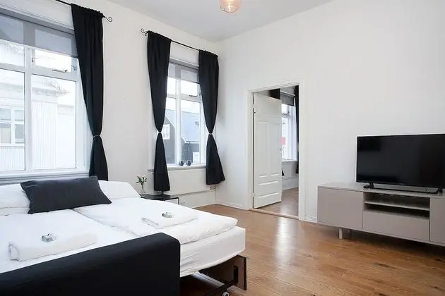 City Apart Daire, Birden Çok Yatak, Balkon, Şehir Manzaralı (201, incl. cleaning fee 45 EUR)