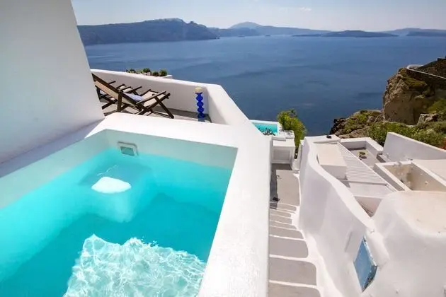 Deluxe Villa, 1 Yatak Odası, Jakuzi, Deniz Manzaralı (Villa Paride)