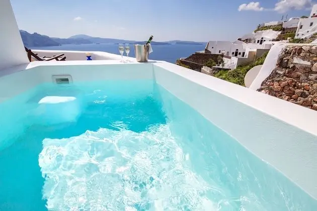 Deluxe Villa, 1 Yatak Odası, Jakuzi, Deniz Manzaralı (Villa Paride)