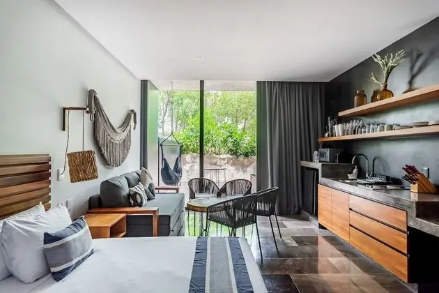 Superior Çatı Katı (Loft), 1 En Büyük (King) Boy Yatak ve Çekyat, Kişiye Özel Havuzlu, Zemin Kat