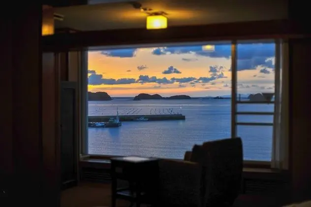 Premium İki Ayrı Yataklı Oda, 2 Yatak Odası, Özel Banyo, Deniz Manzaralı (Open air-Bath)