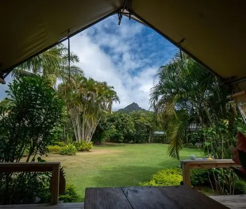 Luxury Tent, Ensuite, Mountain View