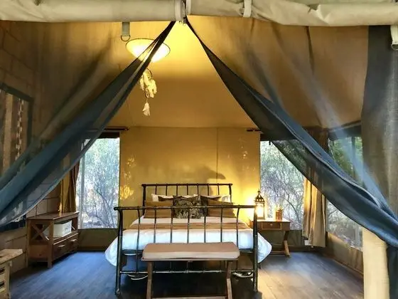 Luxury Çadır, 1 Çift Kişilik Yatak, Bahçe Manzaralı, Bahçeli