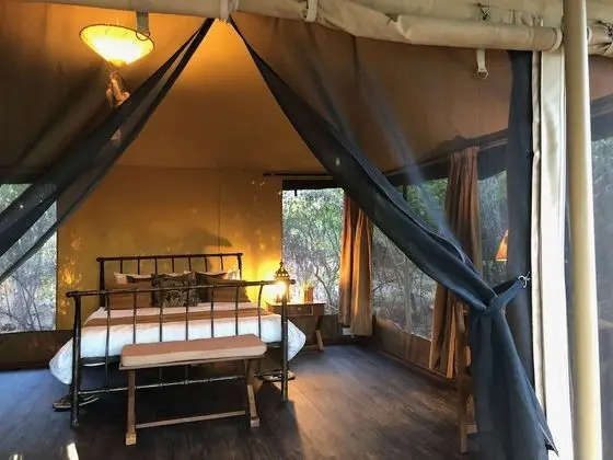 Luxury Çadır, 1 Çift Kişilik Yatak, Bahçe Manzaralı, Bahçeli