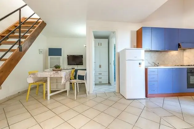 Family Apart Daire, 1 Çift Kişilik Yatak ve Çekyat (Il Borgo 2/15 700MT From The Beach)