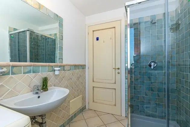 Family Apart Daire, 1 Çift Kişilik Yatak ve Çekyat (Il Borgo 2/15 700MT From The Beach)