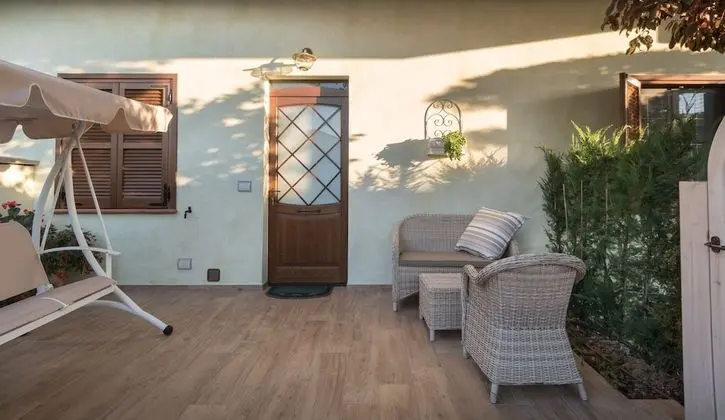 Family Dört Kişilik Oda, Birden Çok Yatak, Özel Banyo, Bahçe Manzaralı (Rita)