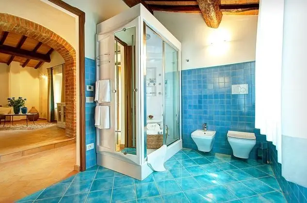 Superior Süit, Banyolu/Duşlu, Bahçe Manzaralı ("Rosa Turchese")