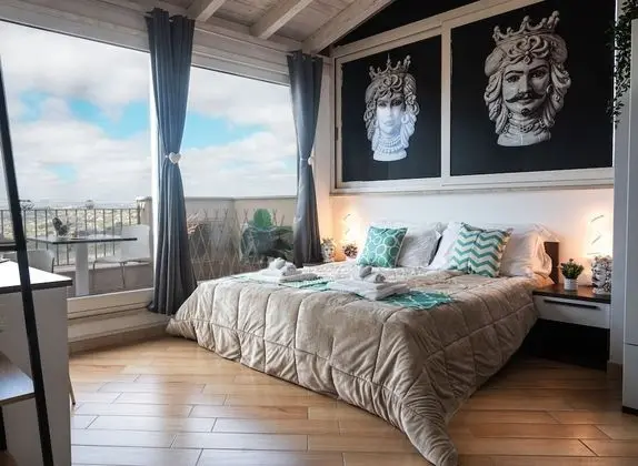 Luxury Tek Büyük Yataklı Oda, Balkon