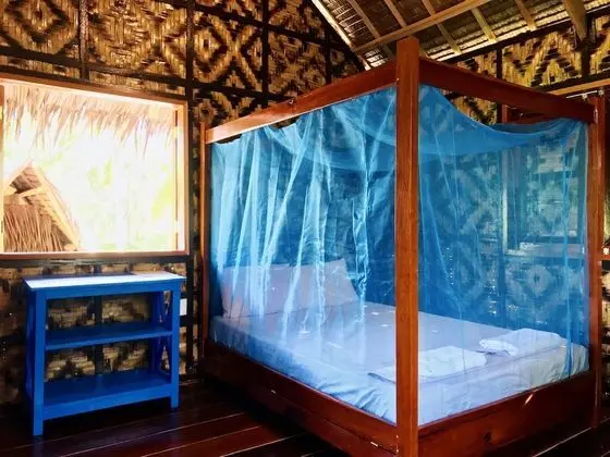 Traditional Tek Büyük Yataklı Oda, Ortak Banyo (Nipa Hut Fan)