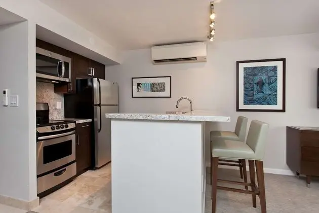 Luxury Süit, Mutfak, Havuz Manzaralı