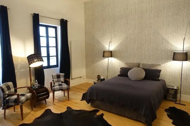 Superior Tek Büyük Yataklı Oda, Özel Banyo (Chambre noire)