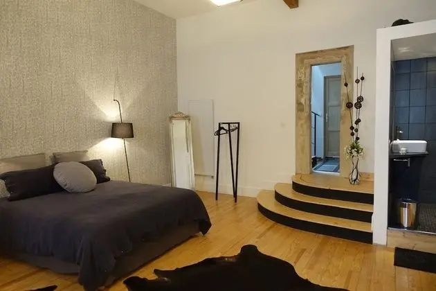 Superior Tek Büyük Yataklı Oda, Özel Banyo (Chambre noire)