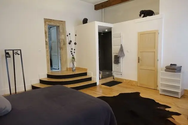 Superior Tek Büyük Yataklı Oda, Özel Banyo (Chambre noire)