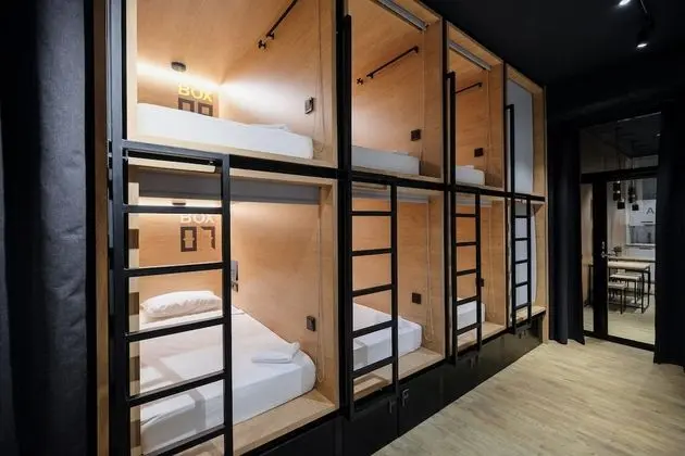 Ortak Ranzalı Oda (SmartBox mixed dorm for 16 capsules)
