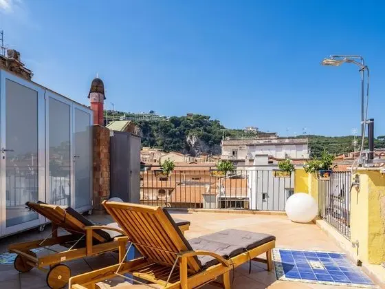 Deluxe Stüdyo, Teras, Şehir Manzaralı
