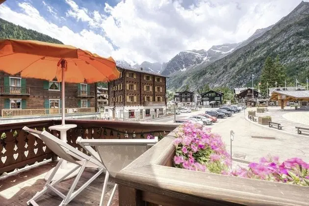 Apart Daire, 2 Yatak Odası, Balkon, Dağ Manzaralı (Piazza 1)