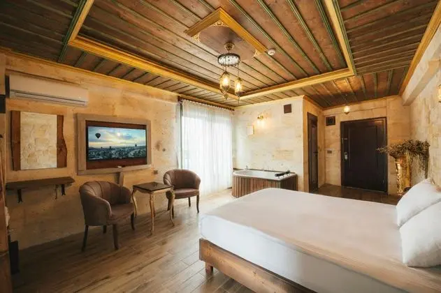 Stone Deluxe Room, Kapadokya Manzarası, Küvetli veya Jakuzili