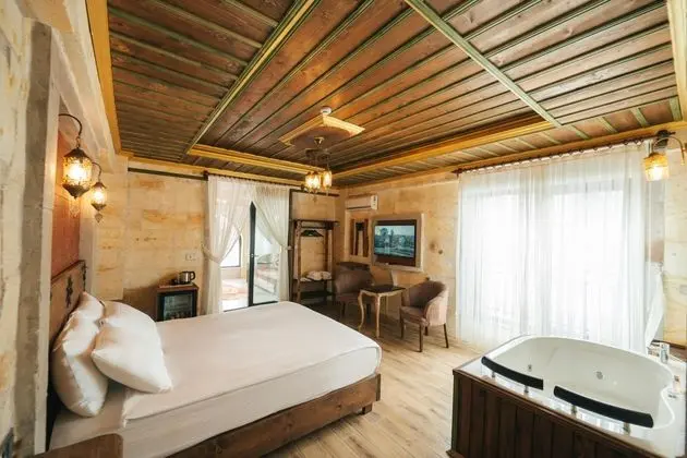 Stone Deluxe Room, Kapadokya Manzarası, Küvetli veya Jakuzili