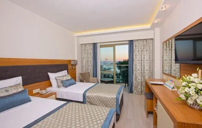 1 Çift ​​kişilik Yatak Sea View