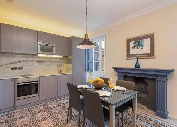 Deluxe Apart Daire, 1 Yatak Odası, Kısmi Deniz Manzaralı (Azure)