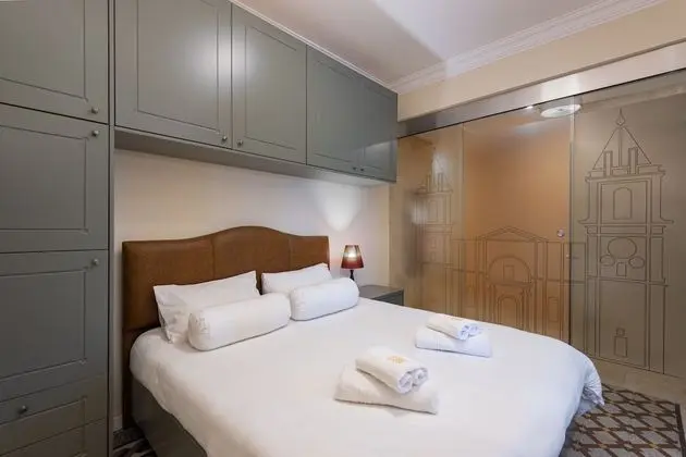 Deluxe Apart Daire, 1 Yatak Odası, Kısmi Deniz Manzaralı (Azure)