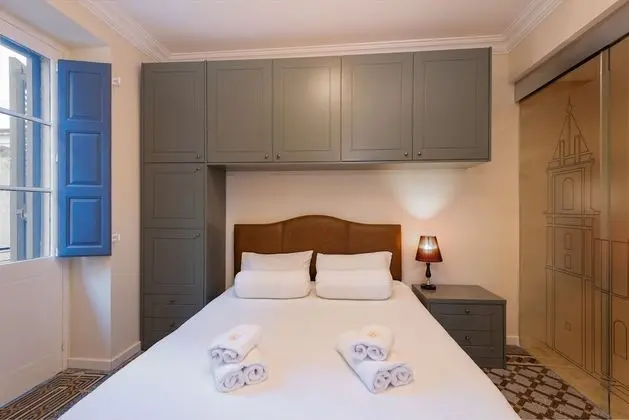 Deluxe Apart Daire, 1 Yatak Odası, Kısmi Deniz Manzaralı (Azure)