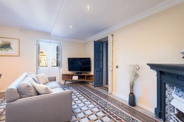 Deluxe Apart Daire, 1 Yatak Odası, Kısmi Deniz Manzaralı (Olive)